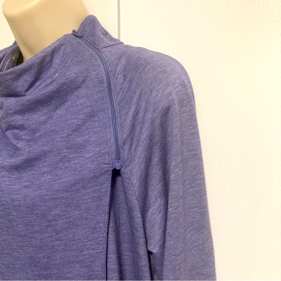 COPPER FIT Wrap Swing Top Purple Lilac NEW Women's Large - Picture 7 of 16